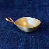 Brass "Mamebachi" (Serving Bowl/Condiment Pourer)