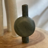 Small Green Pedestal "Pod" Vase - 2022