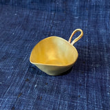 “Drop” Brass Serving Bowl/Condiment Pourer