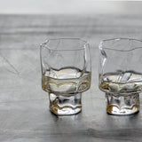 "Crumple" Wine Glasses