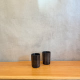 "Ash Kaki" Cups - Faceted • May25 • TH0801