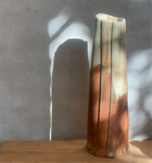 Vertical Layer Vessel #03 - Shino Glaze - July 2024