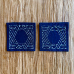 Japanese Coasters (pairs) - Hand Stitched