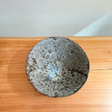 Breakfast Bowl #07 - Carved - Dark Brown