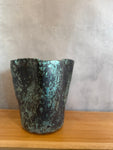 Wave Vase - Green Speckle - Large • Dec24
