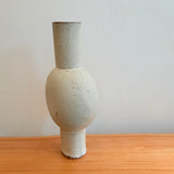 Pedestal Pod Vase - Large - White