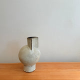Pedestal Pod Vase - Small #04 - White