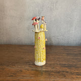 "Corn" Vase #02 - Bright Yellow - Small