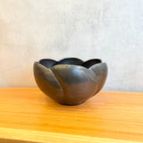 Petal Bowl - Matte Black - Large • May25 • TH0504