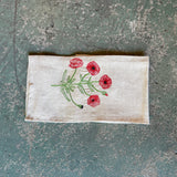 Linen Napkins - Embroidered - Australian Flora & Fauna