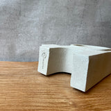 "Oscillate" - Sculpture / Vase - White