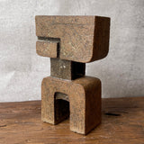"Robot" Vase - Dark Brown - Large