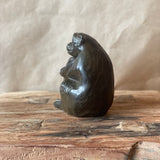 Japanese Vintage Bronze Monkey (with child)