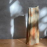 Vertical Layer Vessel #02 - Shino Glaze - July 2024