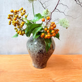 Flower Vase - Urn-Shaped - Shirokake