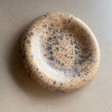 "Dimple" Platter in Mushroom Speckle - Large