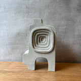 "Oscillate" - Sculpture / Vase - White