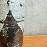 Cylinder Vase - White Crackle • May25 • TH0202