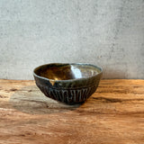 Small Carved Bowl #04 - July 2024 with Kintsugi