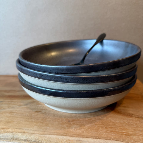 "Black Speckle" Pasta / Noodle Bowl