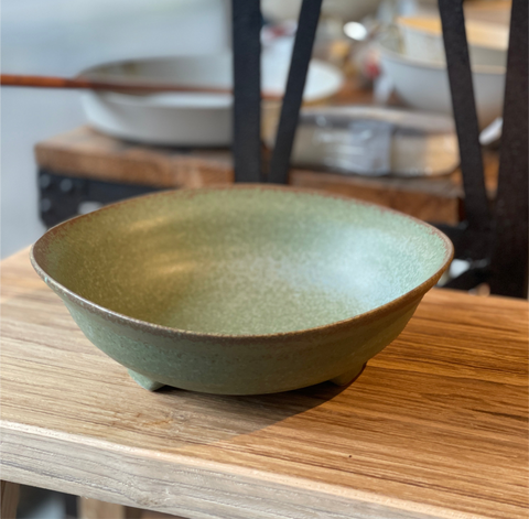 "Wabi" Bowl - Fruit/Salad, 3 Footed