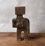 "Robot" Vase - Dark Brown - Medium