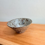 Breakfast Bowl #06 - Carved - Dark Brown