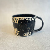 Black & White Animal Mugs - "Near & Far" 2023