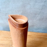 "Wing" Vase - Terracotta & Green - Medium
