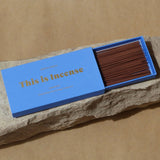 This Is Incense - "Immersion" - Gurjun Balsam, Sweet Orange, Cedarwood
