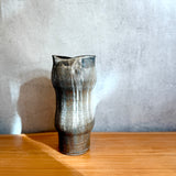 "Combed" Vase - Tall - Large • May25 • TH0007