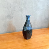 "Pale Moon" Tokkuri (Sake Pourer) - Faceted • May25 • TH0406