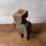 "Robot" Vase - Dark Brown - Medium