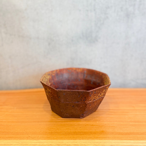Octagonal Bowls - Ash Glazed - Medium • May25 • TH0505
