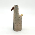 Hiroki Miura - "Tall Spotted Bird" Vase - February 2024