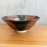 Chequered Bowl - Iron Red & Matte Black - Medium • May25 • TH0502