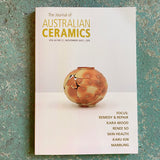 The Journal of Australian Ceramics