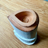 "Wing" Vase - Terracotta & White - Small