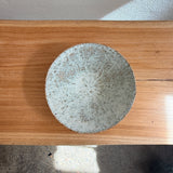 Breakfast Bowl #05 - Carved - Grey / Green