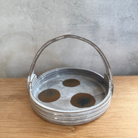 Serving Platter - Round - Handled - XL • May25 • TH0602