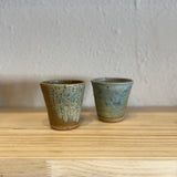 Chai Cups - Blue Ash Glaze