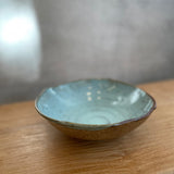 Small Bowl w/ Sculpted Rim #01 - Chun Glaze - July 2024