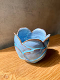 "Pale Moon" Petal Vase - Medium