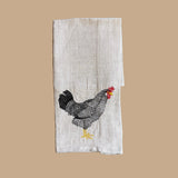 Linen Napkins - Embroidered - Australian Flora & Fauna