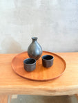 Sake Set - Ash "Tenmoku" Tokkuri (Sake Pourer) • May25 • TH0402