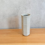Cylinder Vase - Faceted - "Dragonfly" • May25 • TH0208