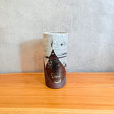 Cylinder Vase - White Crackle • May25 • TH0202