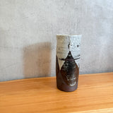 Cylinder Vase - White Crackle • May25 • TH0202