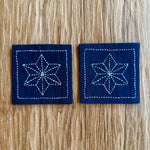 Japanese Coasters (pairs) - Hand Stitched