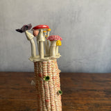 "Corn" Vase #01 - Pink - Small